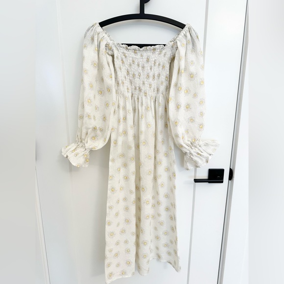 The Sleeper Atlantic Linen Daisy Dress - Picture 6 of 6